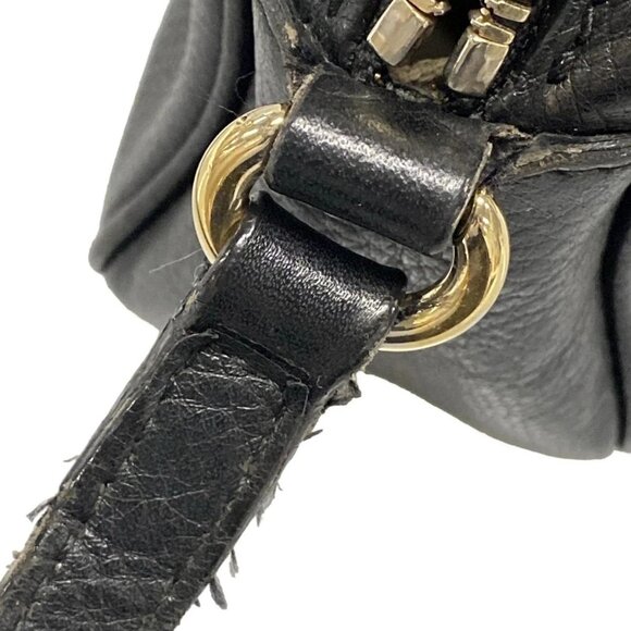 Auth GUCCI Soho 308364 Black Leather Shoulder Bag - Picture 11 of 16